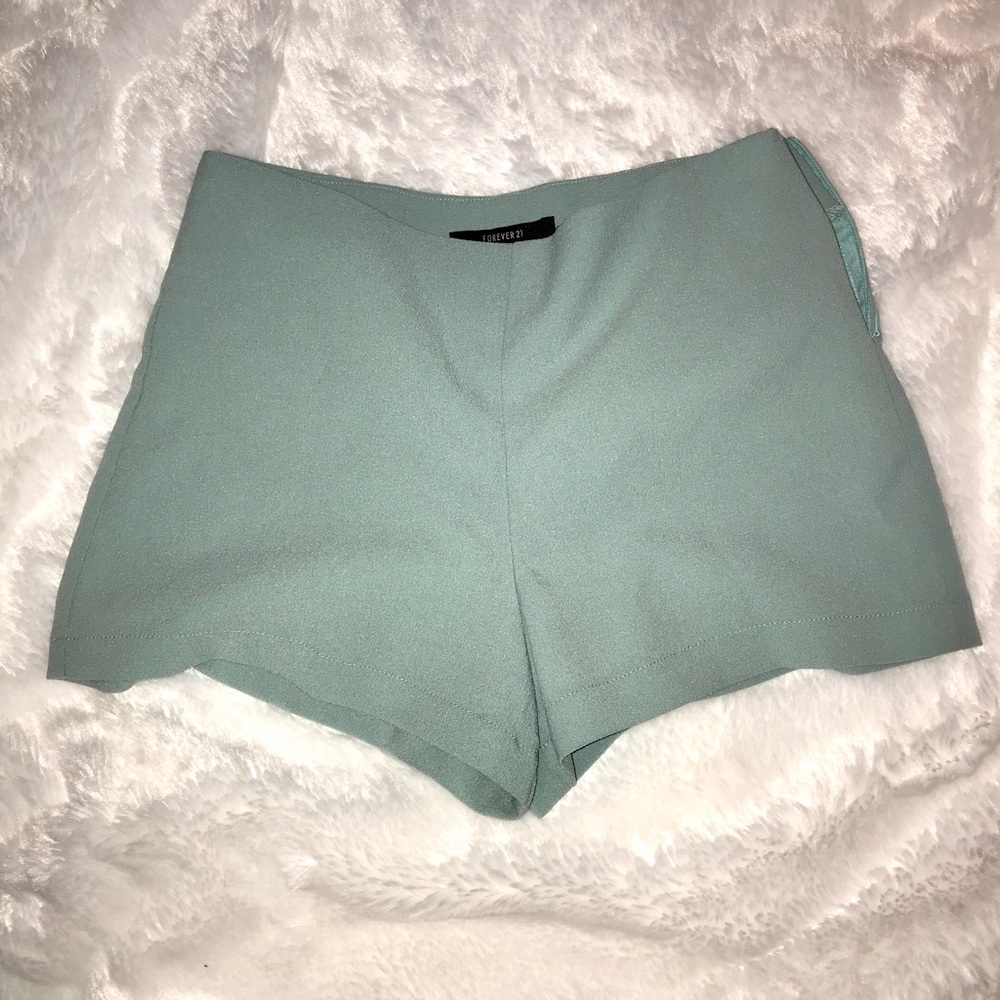 Mint Green Shorts